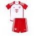 Bayern Munich Alphonso Davies #19 Hemmatröja Barn 2023-24 Kortärmad (+ Korta byxor)